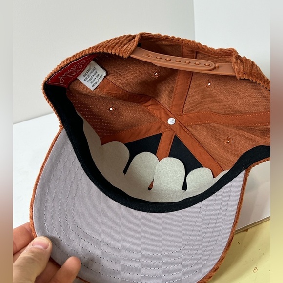 Brand New American Needle Brown Cordoroy Cowboy Cursive Script Hat - Picture 6 of 7